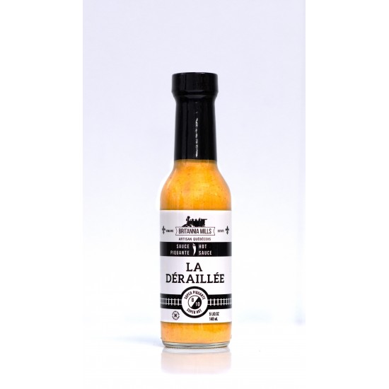 Hot Sauce - La Déraillée (Derailed) - Super hot Pepper and Spices Hot sauce - Very Very Hot